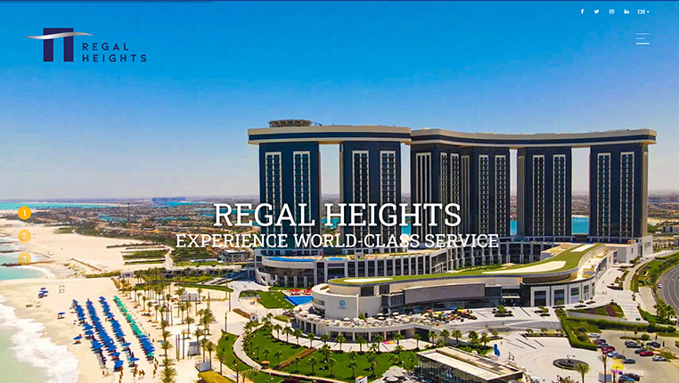 Regal Heights Hotel El Alamein Website Launched by T.I.T Solutions